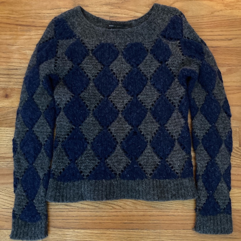 Marc by Marc Jacobs Argyle Sweater.